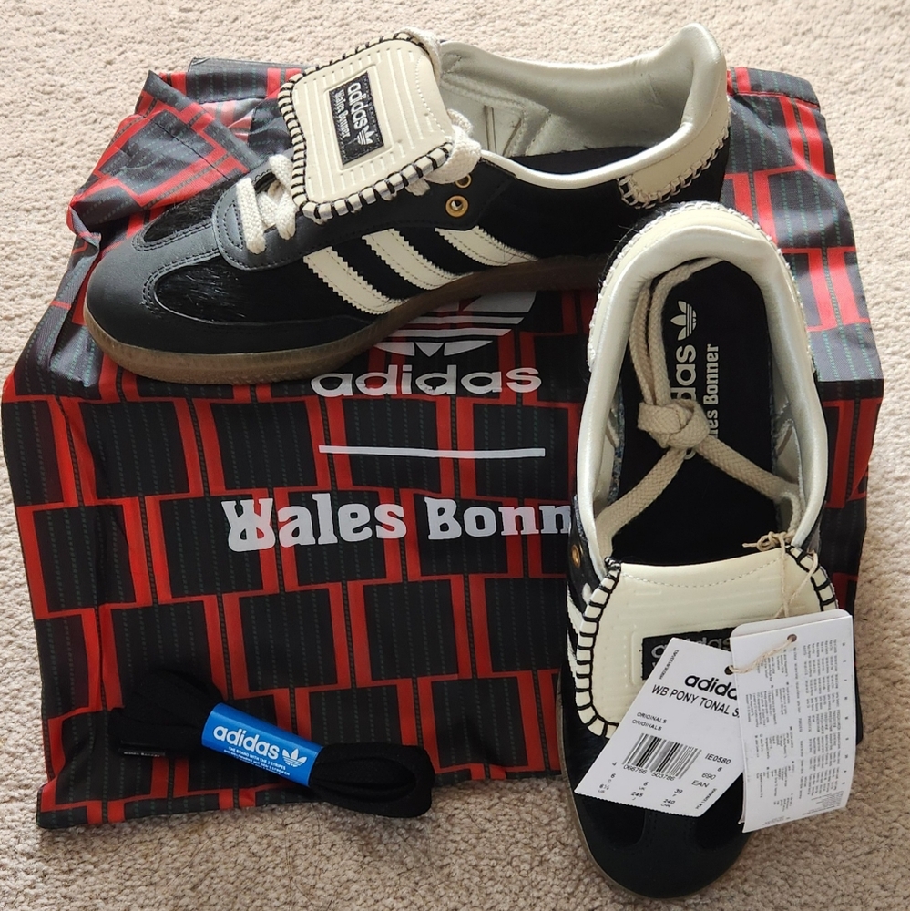 Adidas Samba Black and White Sneakers